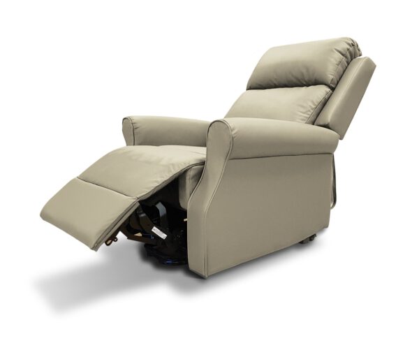 roma willow leather riser recliner chair