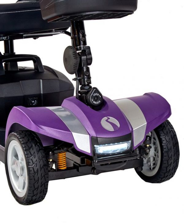 Rascal Veo Sport SR Mobility purple - headlight