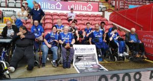 accessiblues supporting birmingham city football club