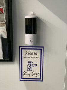 Hand sanitiser dispenser