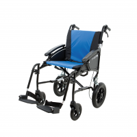 Vanos Excel G-Logic Transit Wheelchair in blue