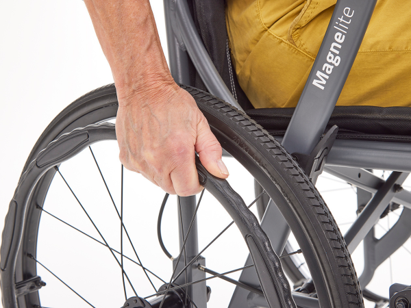Motion Healthcare Magnelite Wheelchair - wheel
