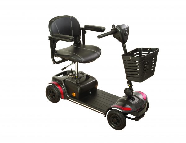 Rascal Vie Mobility Scooter in red