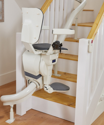 Platinum Ultimate Curved Stairlift for Sale in Birmingham | Ideas in Action