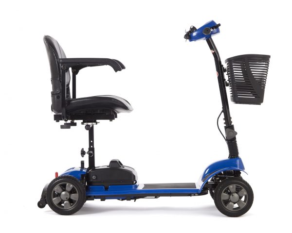 Motion Healthcare eTravel Mobility Scooter - side view