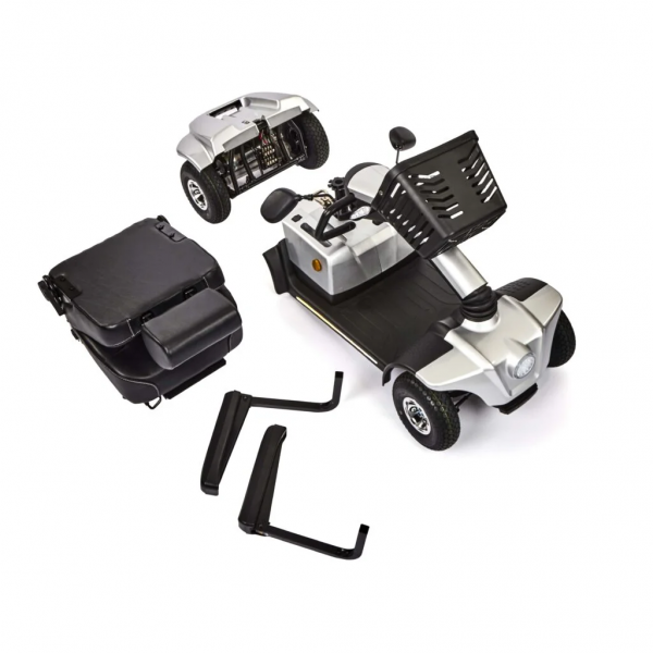 Motion Healthcare eMove 8 Mobility Scooter - disassembled